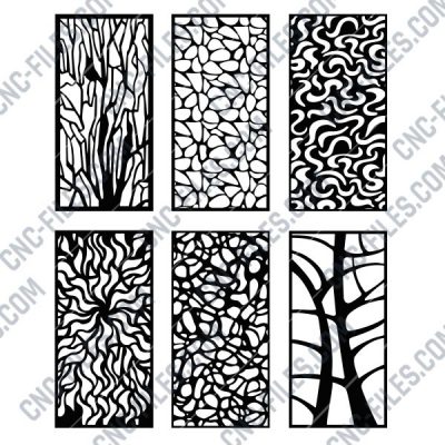 Panels Patterns Decorative DXF SVG CDR EPS PNG AI - DXF Packages || CNC ...