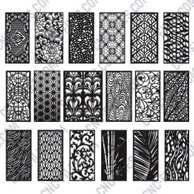 Panels Patterns Decorative DXF SVG CDR EPS PNG AI - DXF Packages || CNC ...