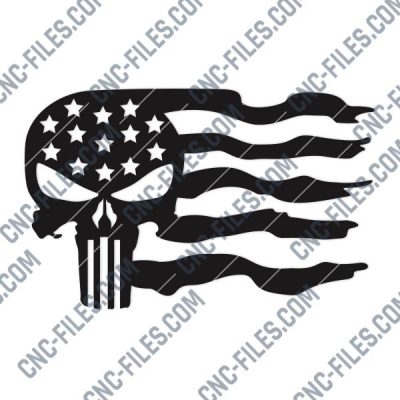 Donald Trump 2020, Keep America Great - DXF SVG EPS AI CDR