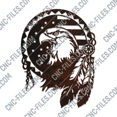 Patriotic CNC DESIGN DXF FILE INSTANT DOWNLOAD - CNC-FILES.COM